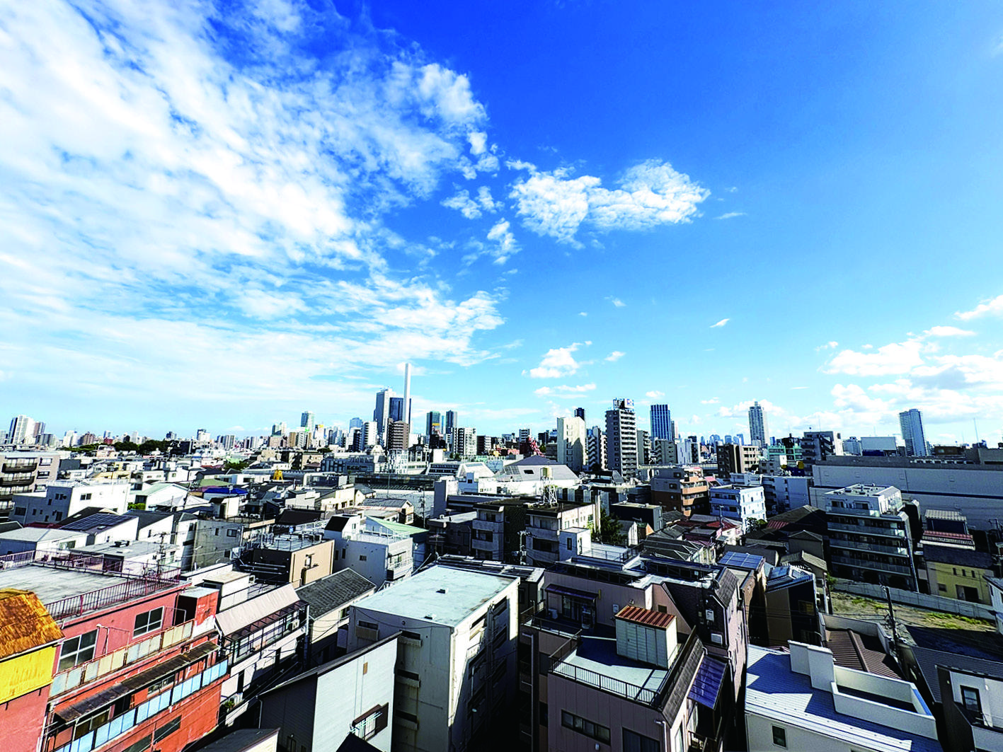 804号室からの眺望(売主提供写真・2026年8月撮影)